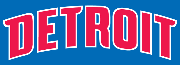 Detroit Pistons 2001-Pres Wordmark Logo fabric transfer version 3